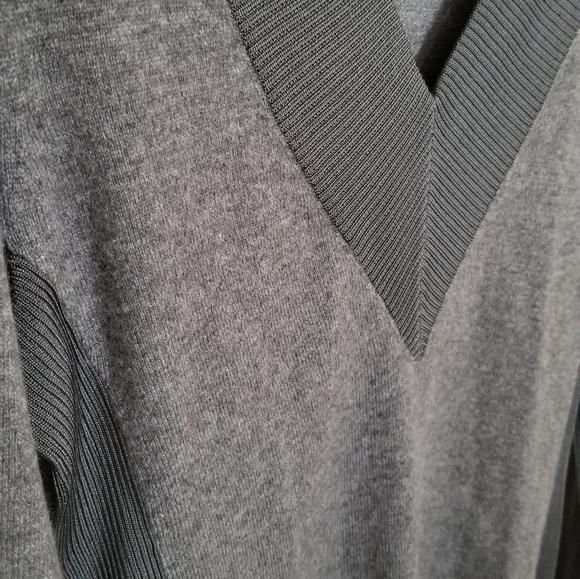 Loewe Gray Swaeter V Neck Pullover Cashmere - Picture 3 of 7
